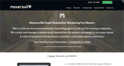 Desktop Screenshot of moversville.com